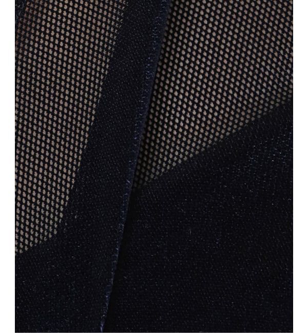 journal standard L'essage「【SIMONE WILD/シモーネ ワイルド】MESH VELVET TANK：タンクトップ」|タンクトップ|