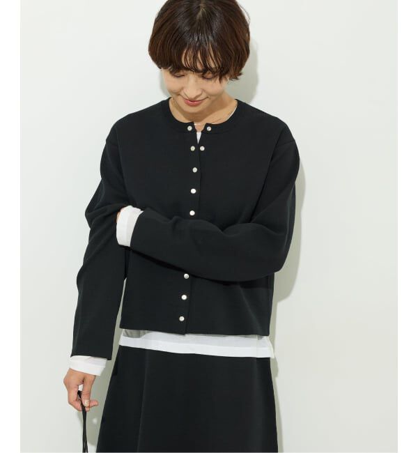 JOURNAL STANDARD relume「ウォッシャブルダブルフェイスクルーネックカーディガン」|カーディガン|