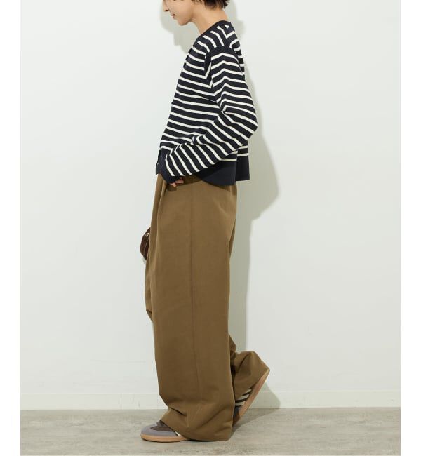 JOURNAL STANDARD relume「ウォッシャブルダブルフェイスクルーネックカーディガン」|カーディガン|