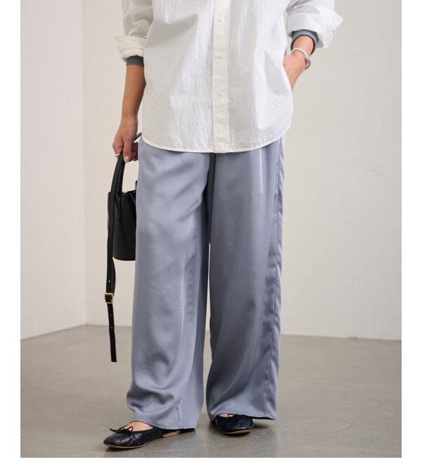FRAMeWORK「≪追加≫サテンストレッチイージーパンツ2」|その他|