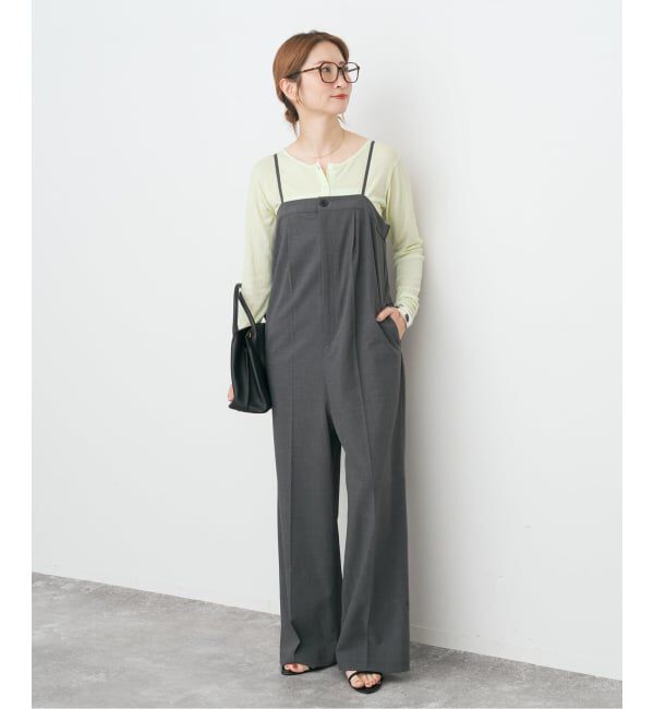 Spick and Span「《予約》シアーヘンリーネックTシャツ」|Tシャツ・カットソー|