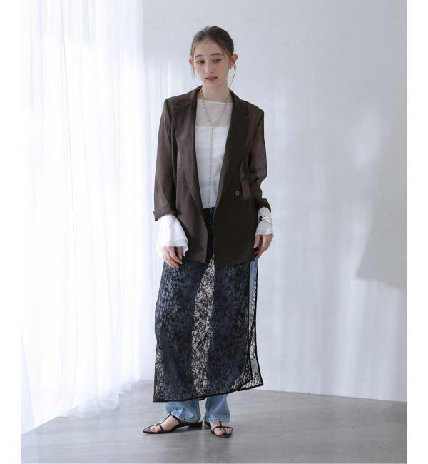  「《追加》【洗える】ウォッシャブルシアージャケット」|テーラードジャケット|