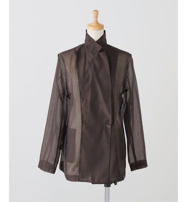  「《追加》【洗える】ウォッシャブルシアージャケット」|テーラードジャケット|