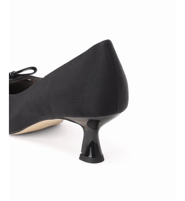  「5cmポインテッドナローリボンパンプス」|パンプス|