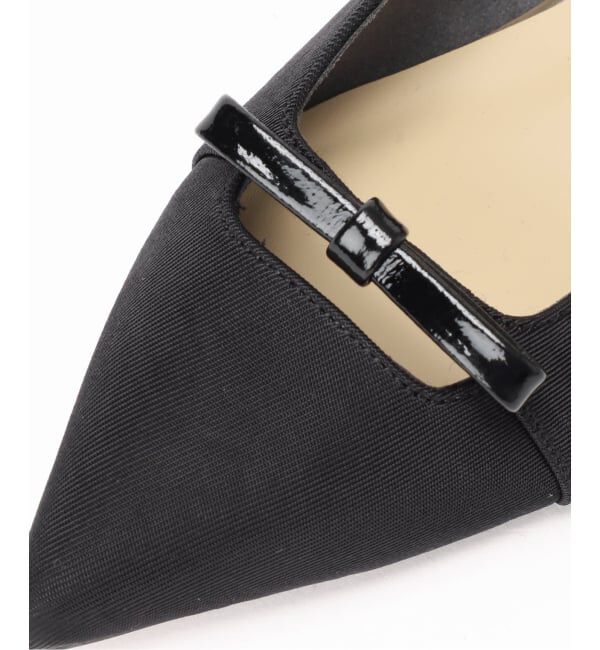  「5cmポインテッドナローリボンパンプス」|パンプス|