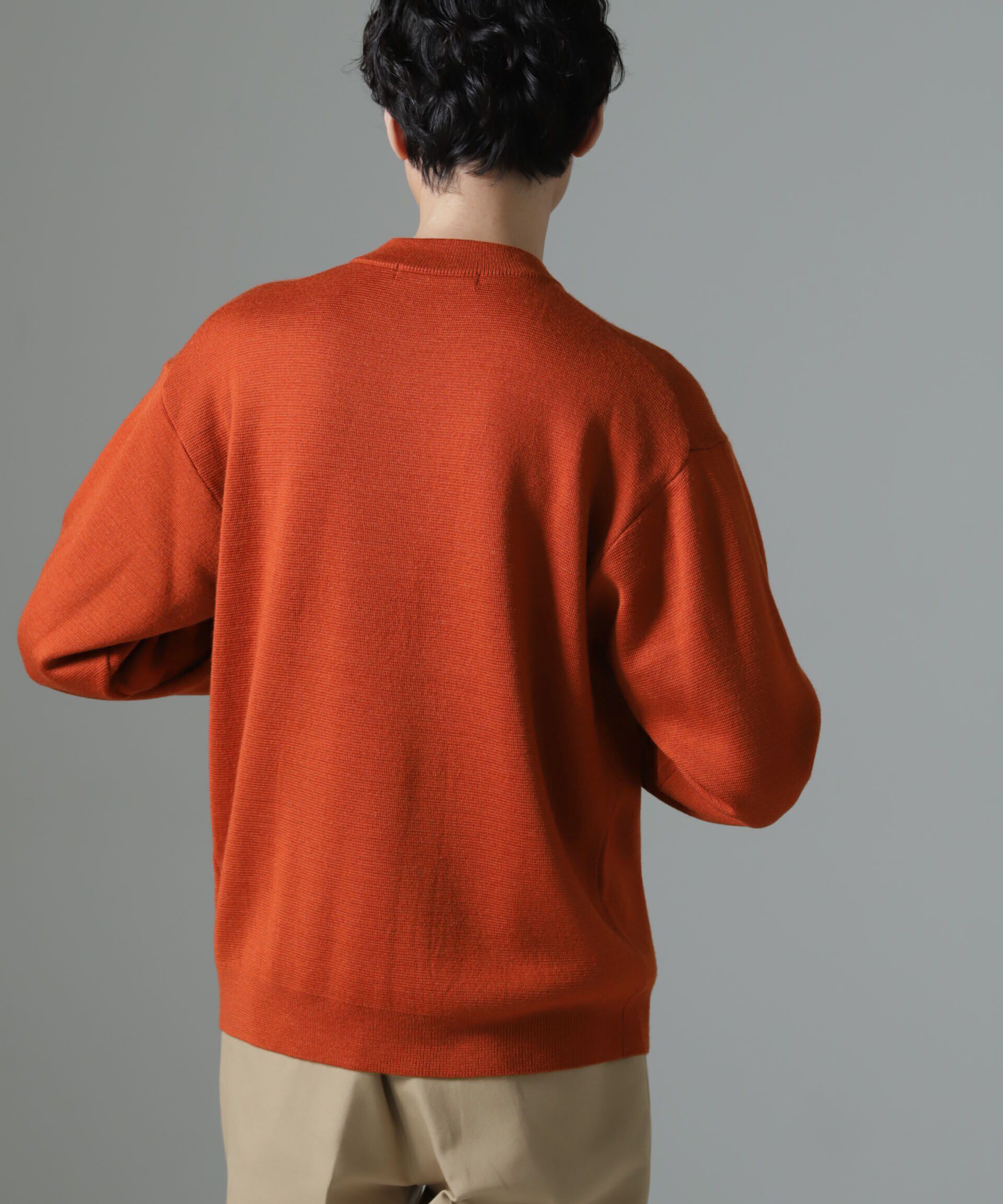 nano･universe「タスマニアミックス ミラノリブリラックスモックネックニット」|ニット・セーター|