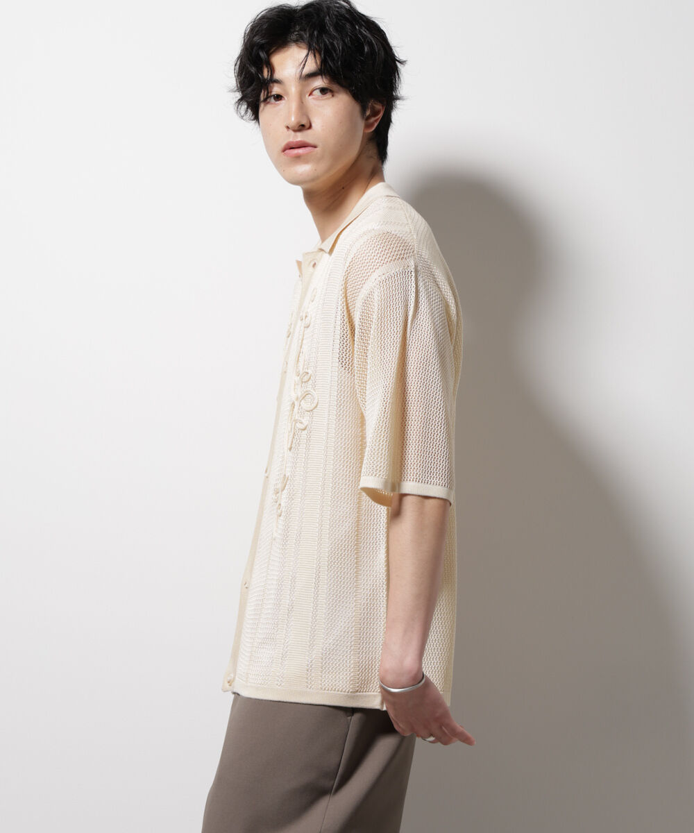 nano･universe「クラフトシャツ 半袖」|シャツ・ブラウス|