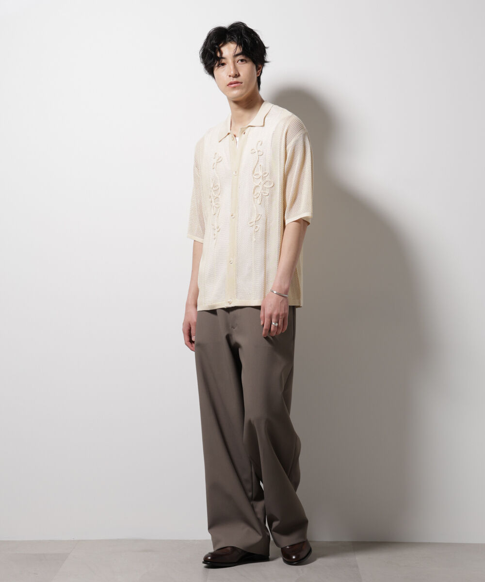 nano･universe「クラフトシャツ 半袖」|シャツ・ブラウス|