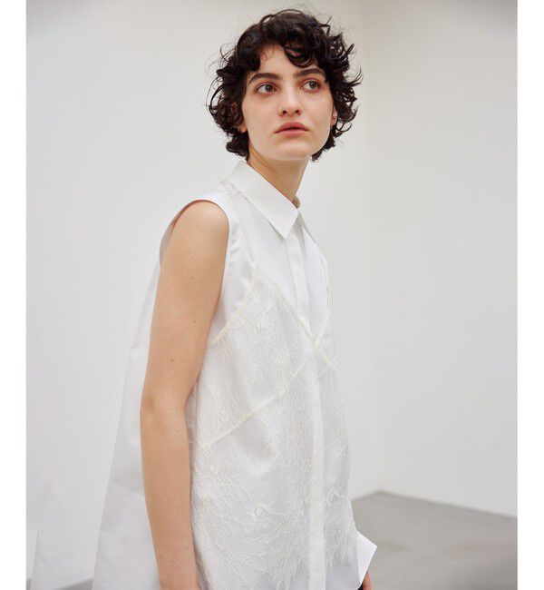 BEIGE,「DULYS / ノースリーブブラウス」|シャツ・ブラウス|