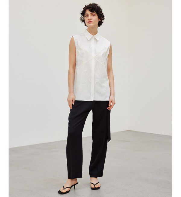 BEIGE,「DULYS / ノースリーブブラウス」|シャツ・ブラウス|