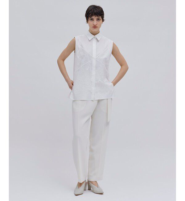 BEIGE,「DULYS / ノースリーブブラウス」|シャツ・ブラウス|