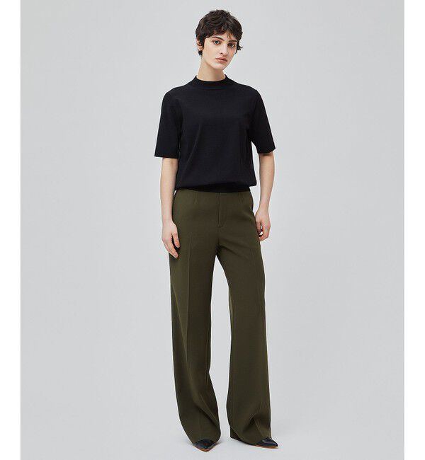 BEIGE,「【洗える】LAURA / 半袖ニット」|ニット・セーター|