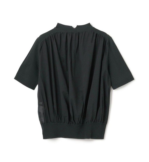 BEIGE,「【洗える】LAURA / 半袖ニット」|ニット・セーター|