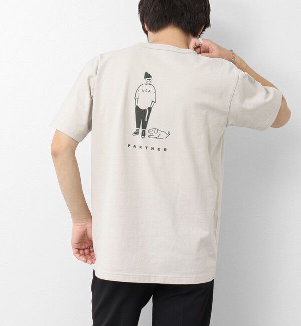 NOLLEY'S goodman「【BARNS OUTFITTERS】別注タフネックT PARTNER 25SS」|Tシャツ・カットソー|