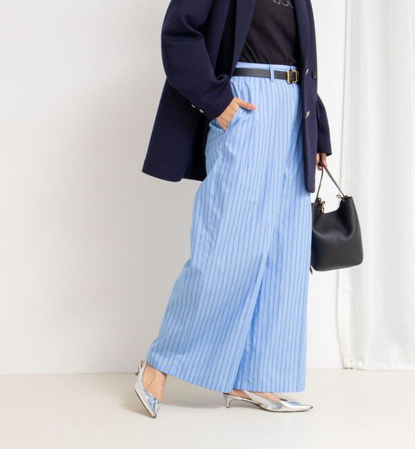 NOLLEY'S「《セットアップ対応》クロップドワイドパンツ」|その他|