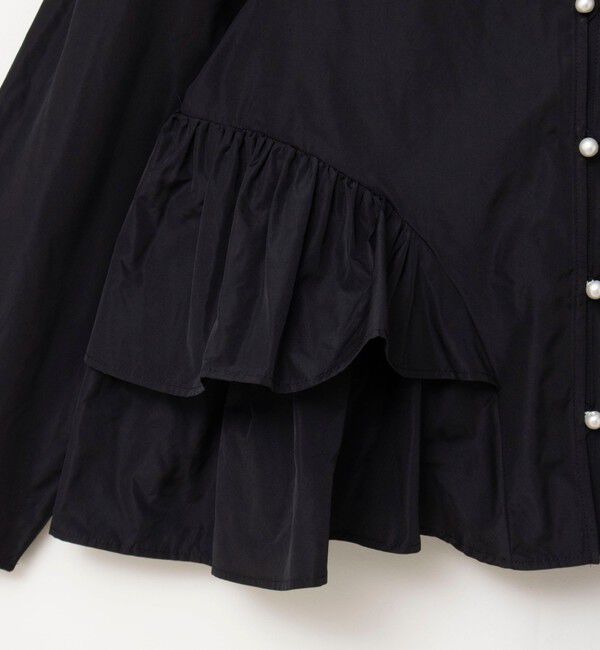 NOLLEY'S sophi「ウォッシャブルマイクロタフタティアードブラウス」|シャツ・ブラウス|