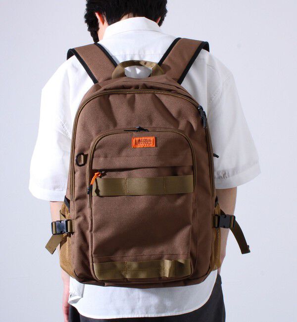 GLOSTER「【UNIVERSAL OVERALL】TAPE RUCKSACK バックパック リュック」|リュック|ベージュ