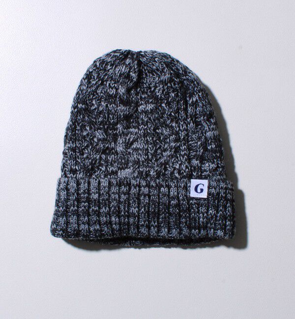 GLOSTER「【GLOSTER/グロスター】裏ボア ケーブルワッチ ニット帽」|ニット帽|