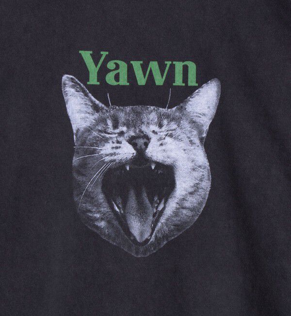 GLOSTER「【人気シリーズ】【DOG&CAT】犬猫ピグメント クルーネックロンT」|Tシャツ・カットソー|