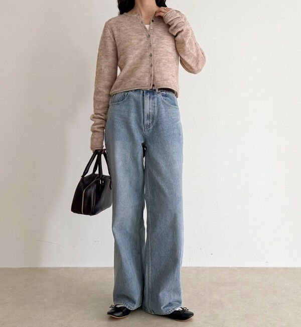 fredy emue「モヘヤ混ビスチェカーディガン」|カーディガン|