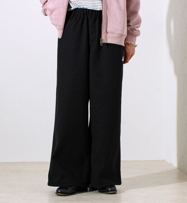 GLOSTER「【GEVACO/ゲバコ】ウールライクイージーパンツ」|チノ|