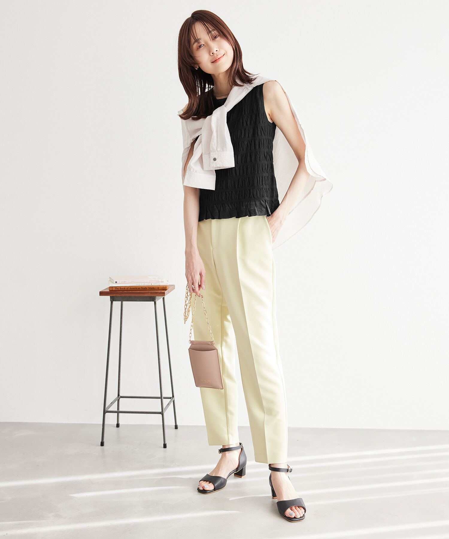 Rope&rsquo;Picnic「シアーシャーリングニットプルオーバー」|ニット・セーター|