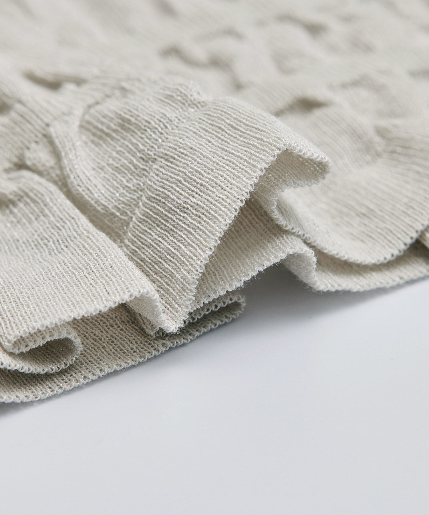 Rope&rsquo;Picnic「シアーシャーリングニットプルオーバー」|ニット・セーター|