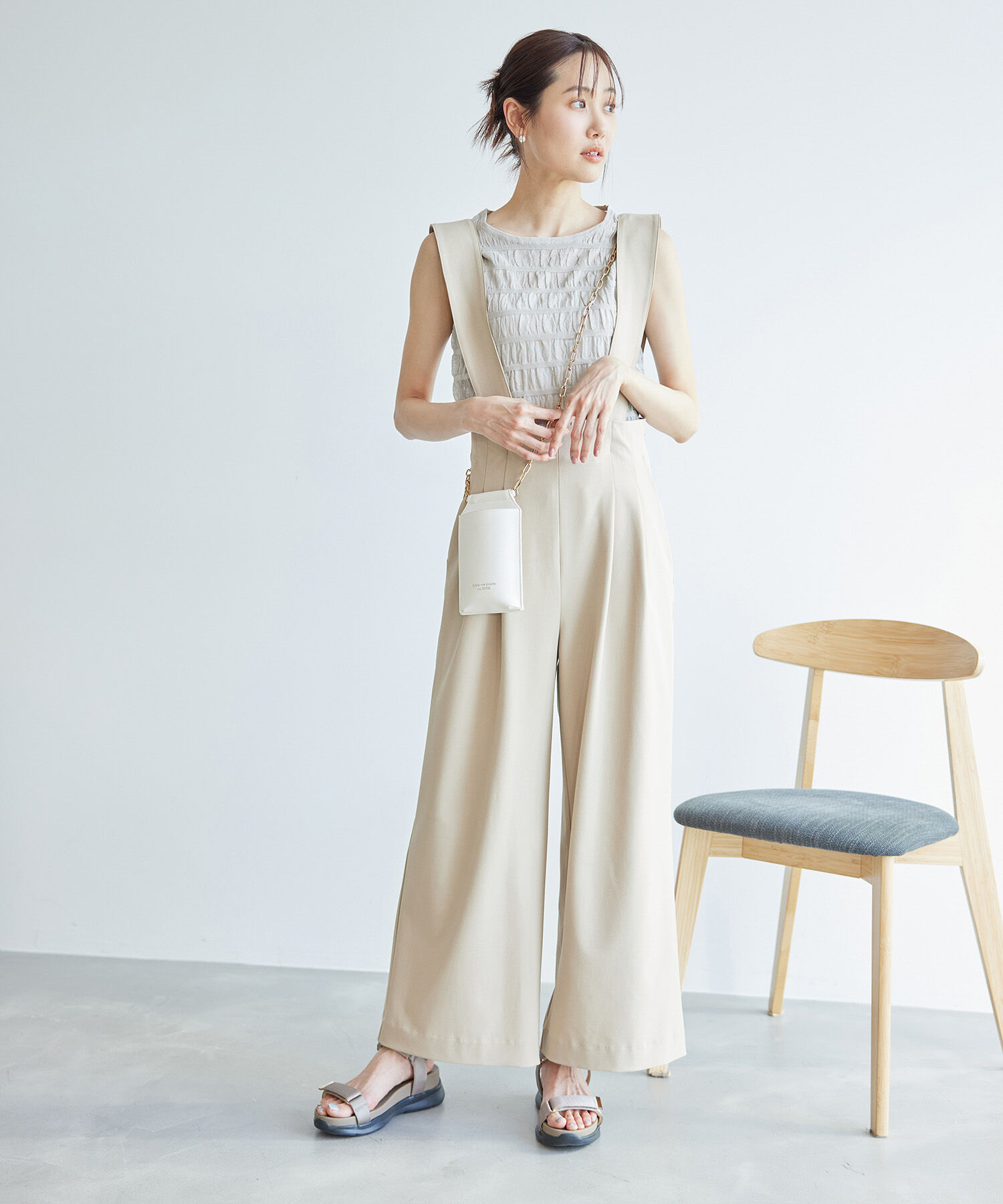 Rope&rsquo;Picnic「シアーシャーリングニットプルオーバー」|ニット・セーター|