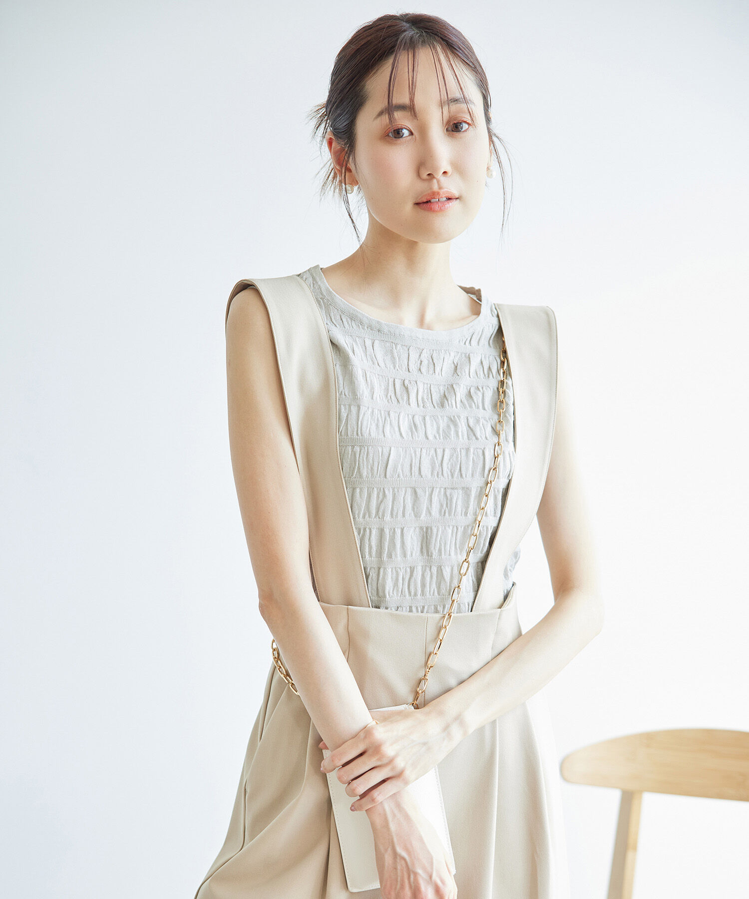 Rope&rsquo;Picnic「シアーシャーリングニットプルオーバー」|ニット・セーター|