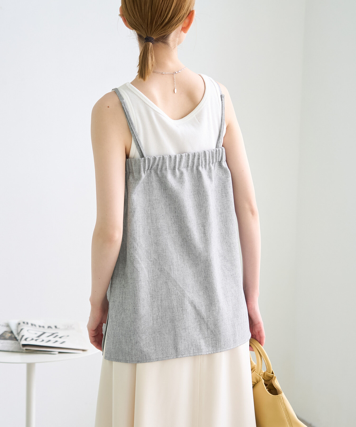 Rope&rsquo;Picnic「【ご好評につき新色追加！】チュニックビスチェ/セットアップ対応・UVケア」|キャミソール|