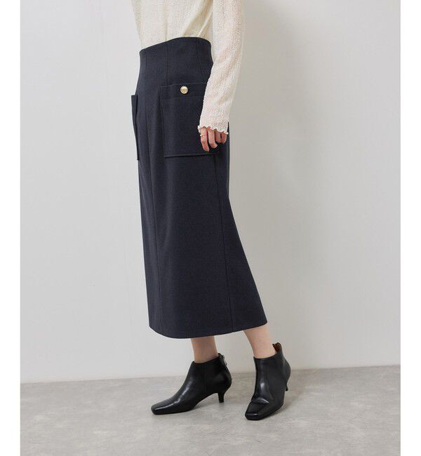 Rope&rsquo;Picnic「ジャージーアイラインスカート」|スカート|