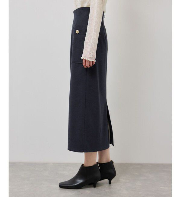 Rope&rsquo;Picnic「ジャージーアイラインスカート」|スカート|