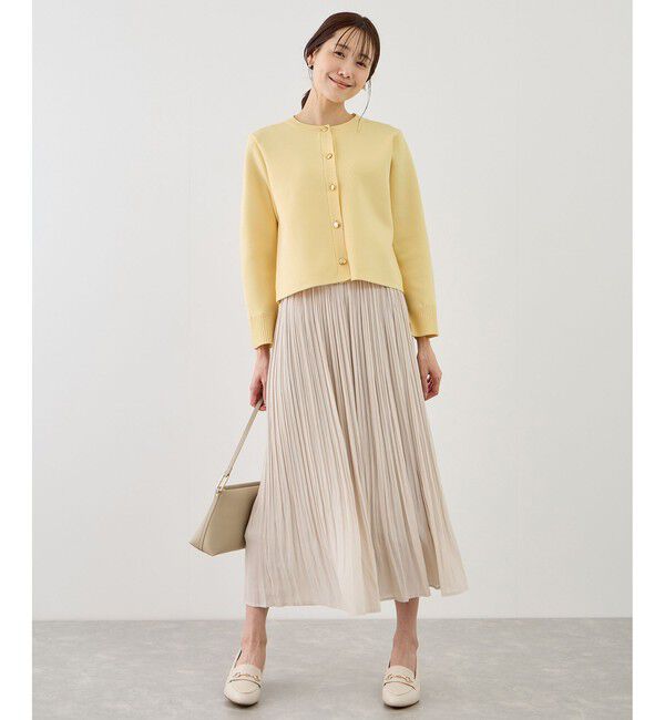 Rope&rsquo;Picnic「襟フリルドッキングカーディガン」|カーディガン|