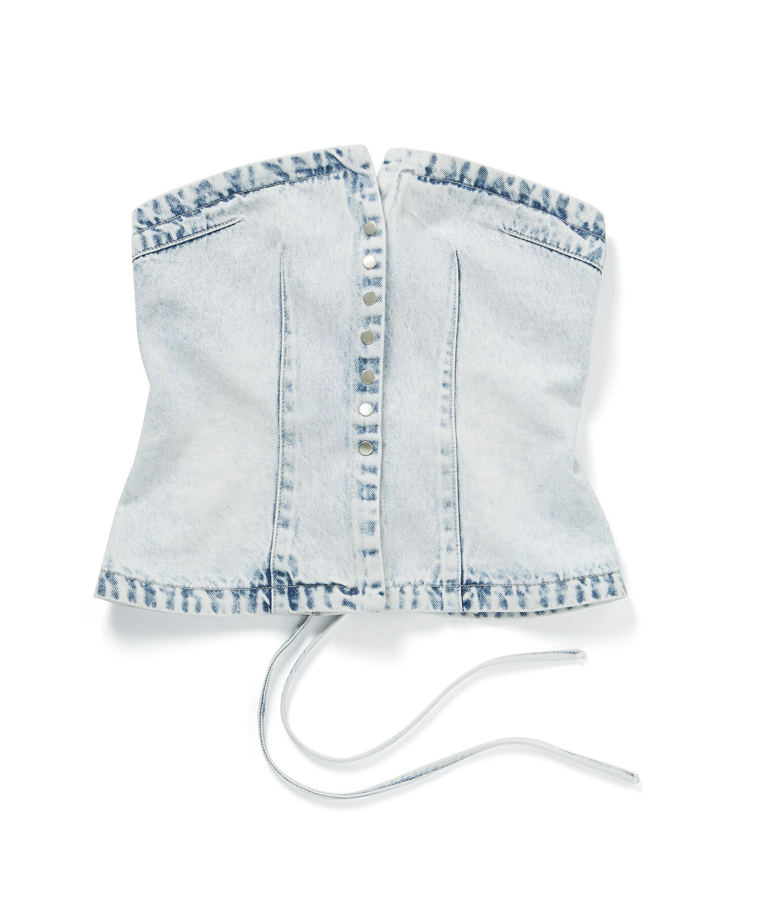 ADAM ET ROPE'「【環境配慮・セットアップ対応】デニムビスチェ」|その他|