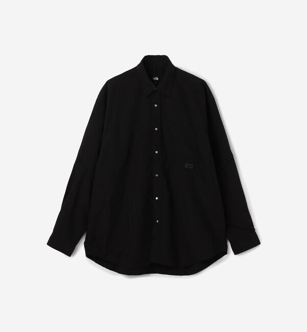  「THE NORTH FACE | L/S ENRIDE SHIRT MEN」|シャツ・ブラウス|BLACK