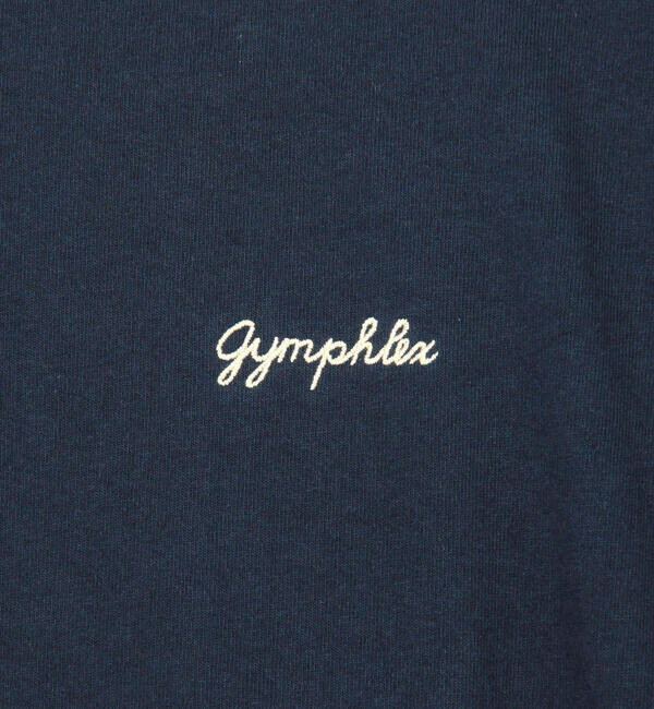 GYMPHLEX「Gymphlex | コットンジャージー クルーネック長袖Tシャツ MEN」|Tシャツ・カットソー|