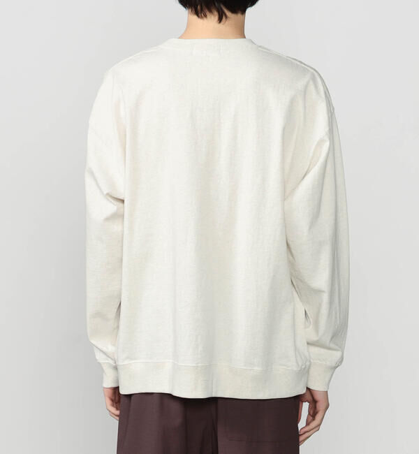 GYMPHLEX「Gymphlex | コットンジャージー クルーネック長袖Tシャツ MEN」|Tシャツ・カットソー|