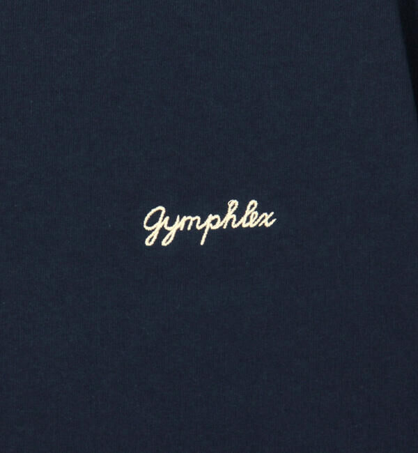 GYMPHLEX「Gymphlex | コットンジャージー クルーネック長袖Tシャツ WOMEN」|Tシャツ・カットソー|
