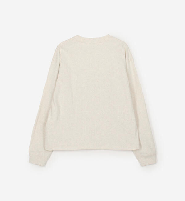 GYMPHLEX「Gymphlex | コットンジャージー クルーネック長袖Tシャツ WOMEN」|Tシャツ・カットソー|