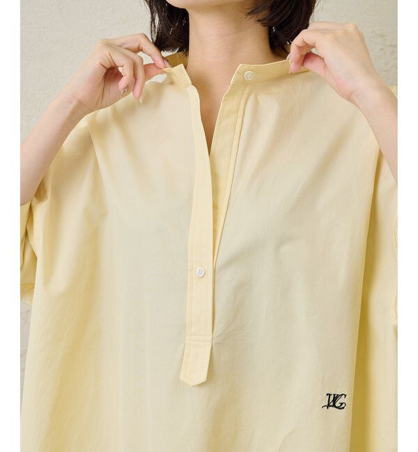  「刺繍チュニックシャツ」|シャツ・ブラウス|