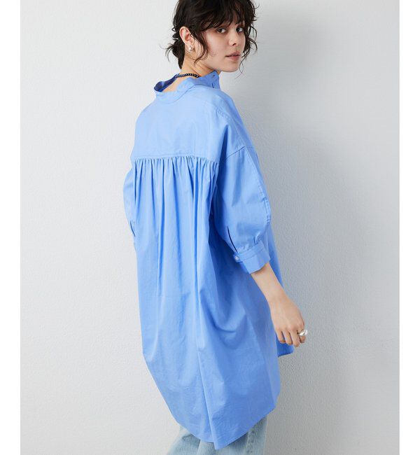  「刺繍チュニックシャツ」|シャツ・ブラウス|