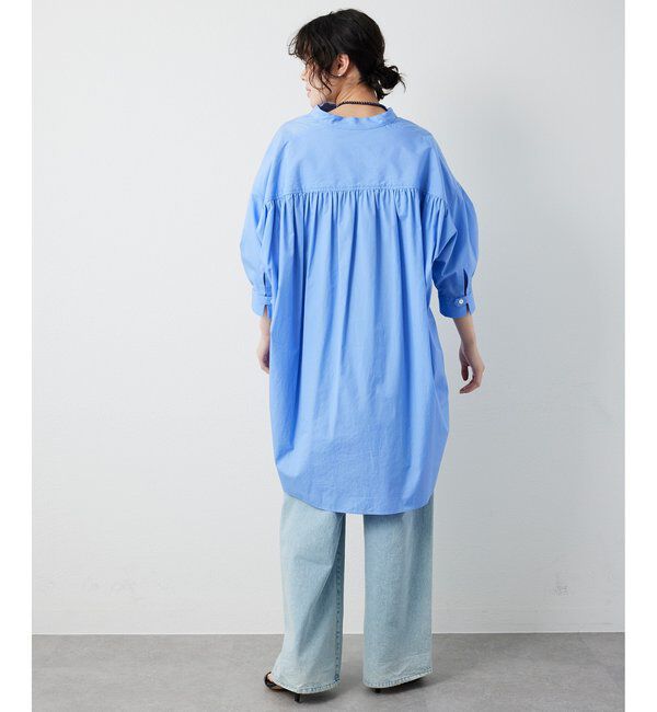  「刺繍チュニックシャツ」|シャツ・ブラウス|