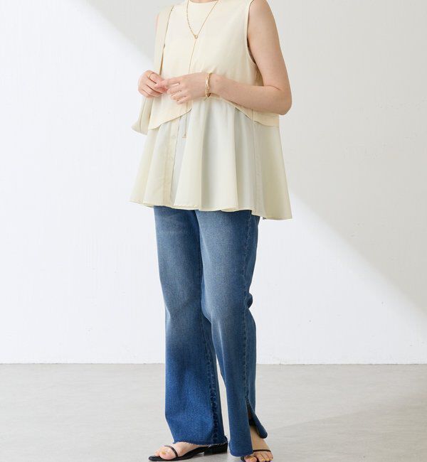  「Q.anos セルフカットデニム」|デニム|