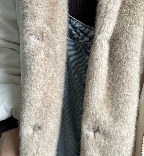  「ファー取り外し2WAYコート」|その他|