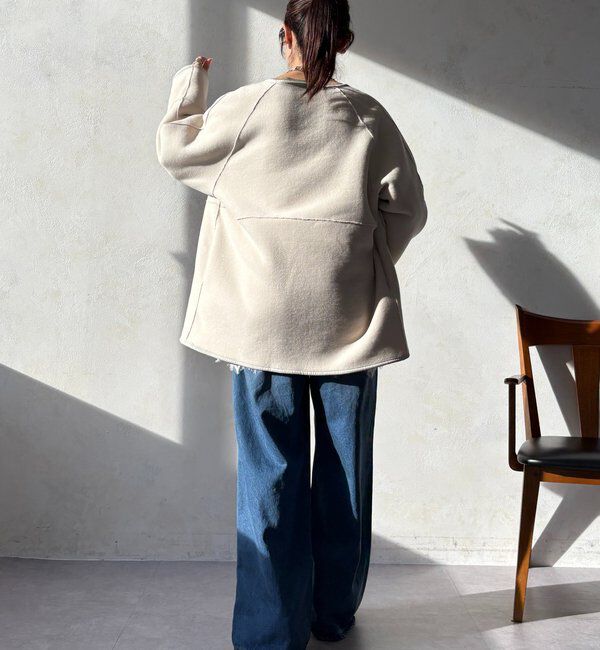  「リバーシブルボアコート」|その他|