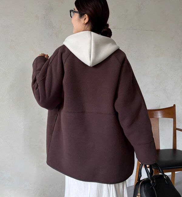  「リバーシブルボアコート」|その他|