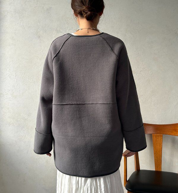  「リバーシブルボアコート」|その他|