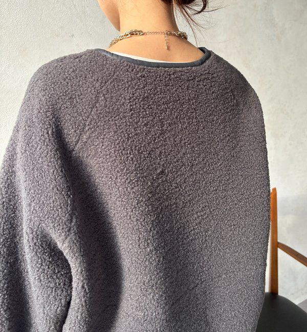  「リバーシブルボアコート」|その他|