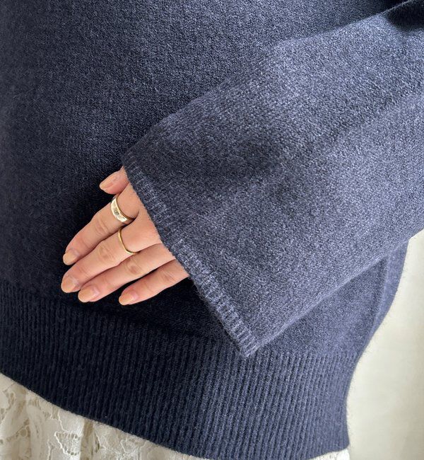  「オフタートルプルオーバー」|ニット・セーター|