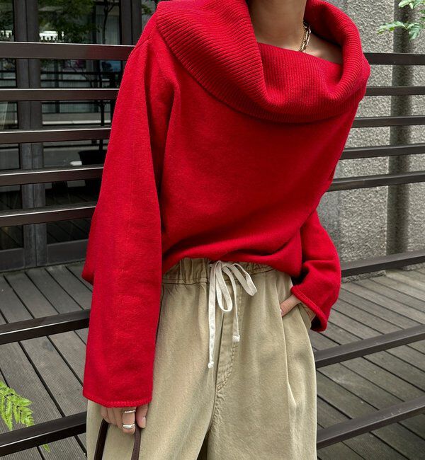  「オフタートルプルオーバー」|ニット・セーター|